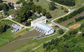 Wasserkraftwerk und Museum von Ikervár